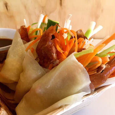 Peking Duck Crepe Catering Options for Events