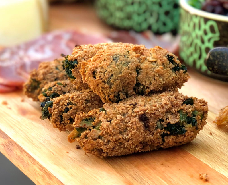Spinach Croquet by Flying Woks